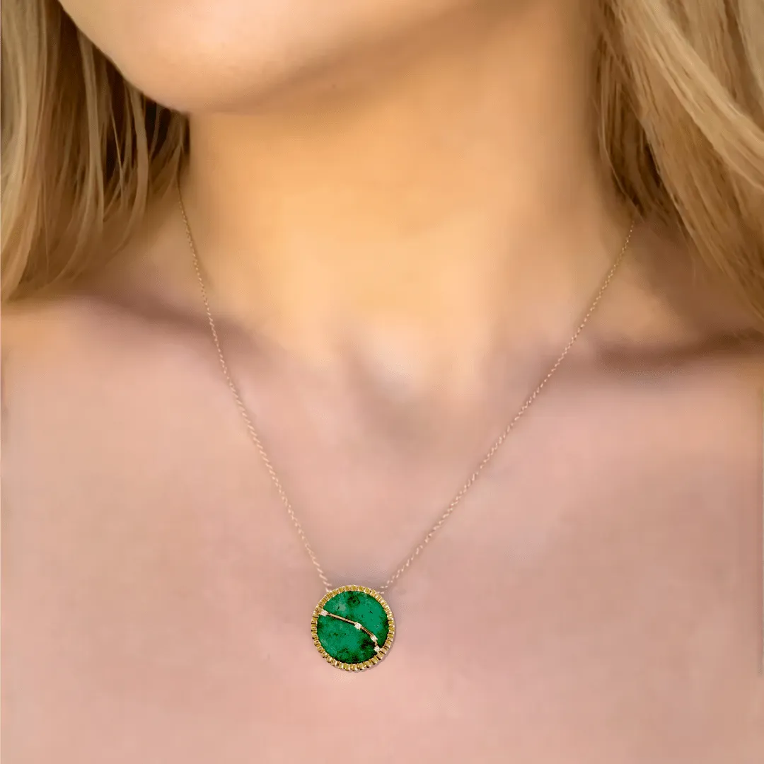 Aries Necklace, 18k Gold