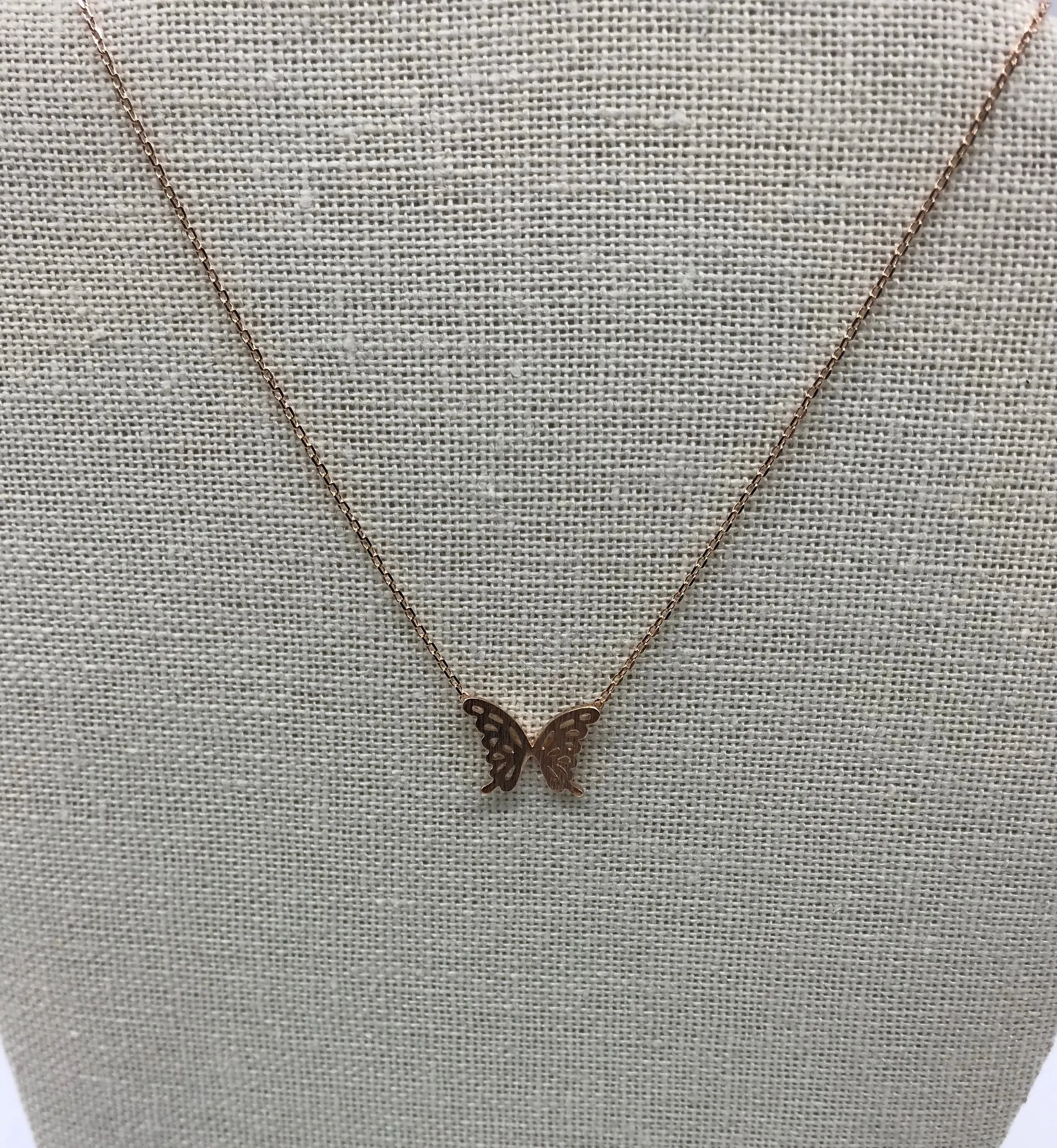 Butterfly necklace