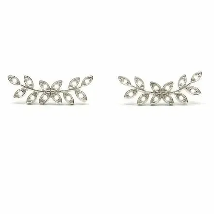 Dainty Branches Studs - Silver