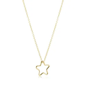 Egirl 14 Gold Star Charm Necklace