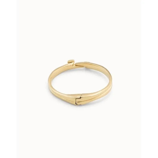 Feelings Golden Metal Bracelet