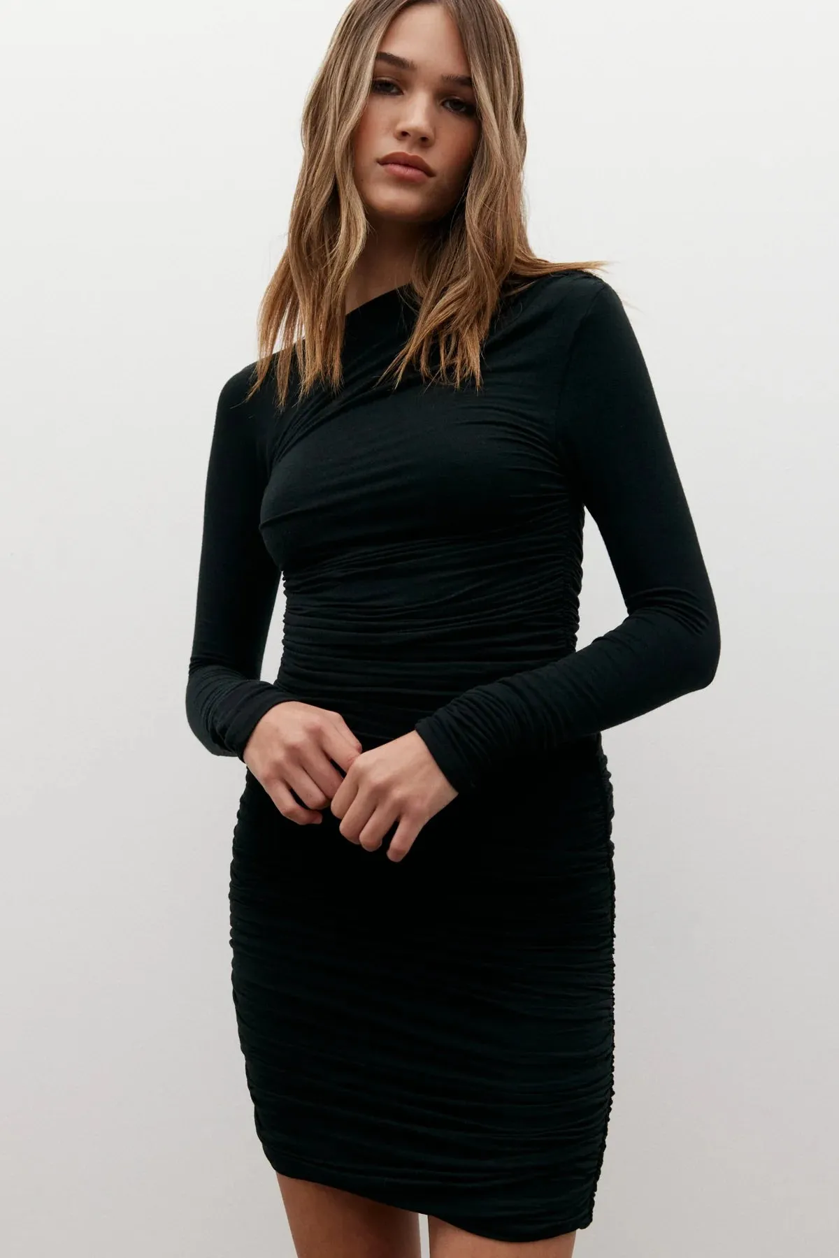 FEMI MINI DRESS BLACK