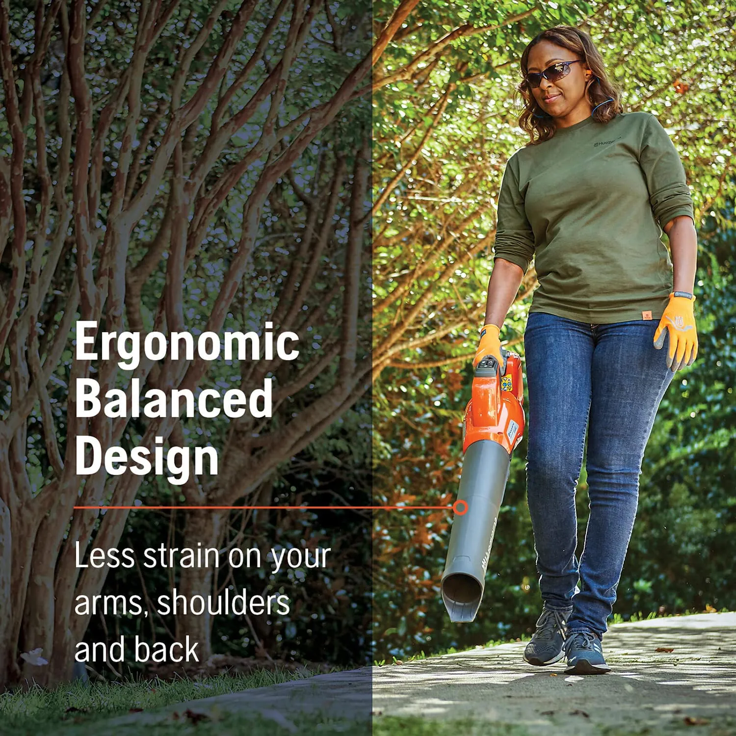 Husqvarna 230iB Battery Powered Cordless Leaf Blower, 136-MPH 650-CFM Electric Leaf Blower with Brushless Motor and Quiet Operation, Battery and Charger Not Included