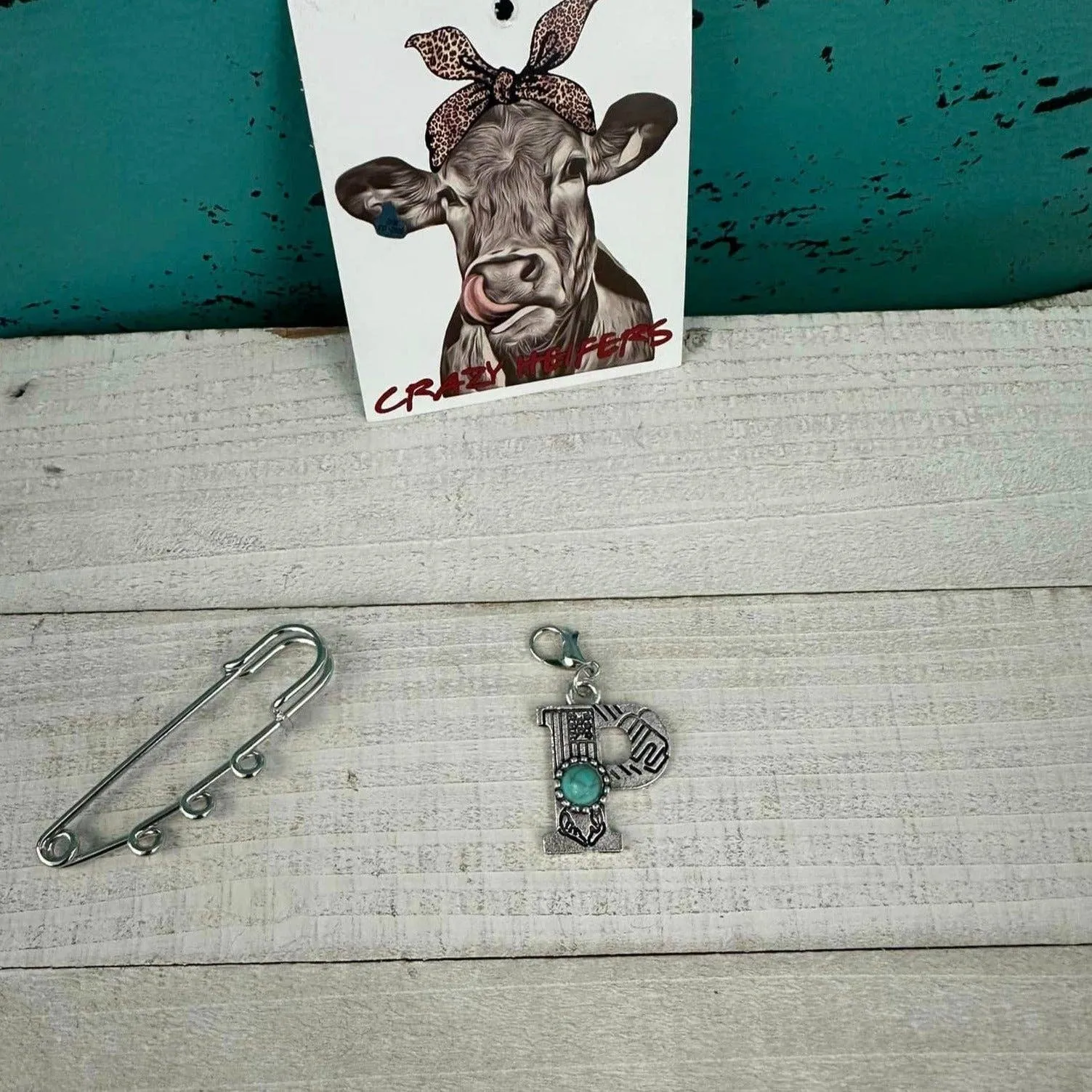 Initial Clip-on Charms: C