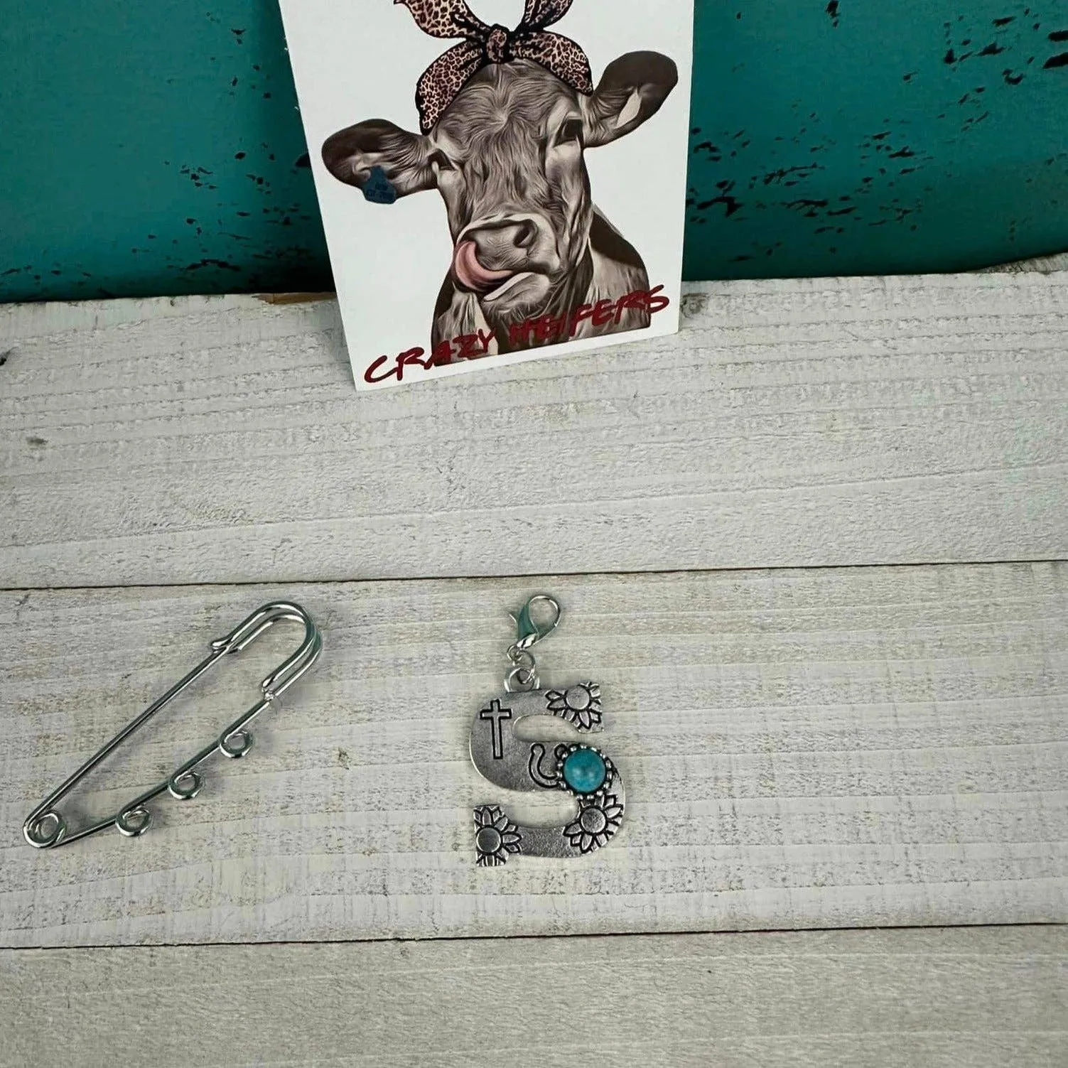 Initial Clip-on Charms: C