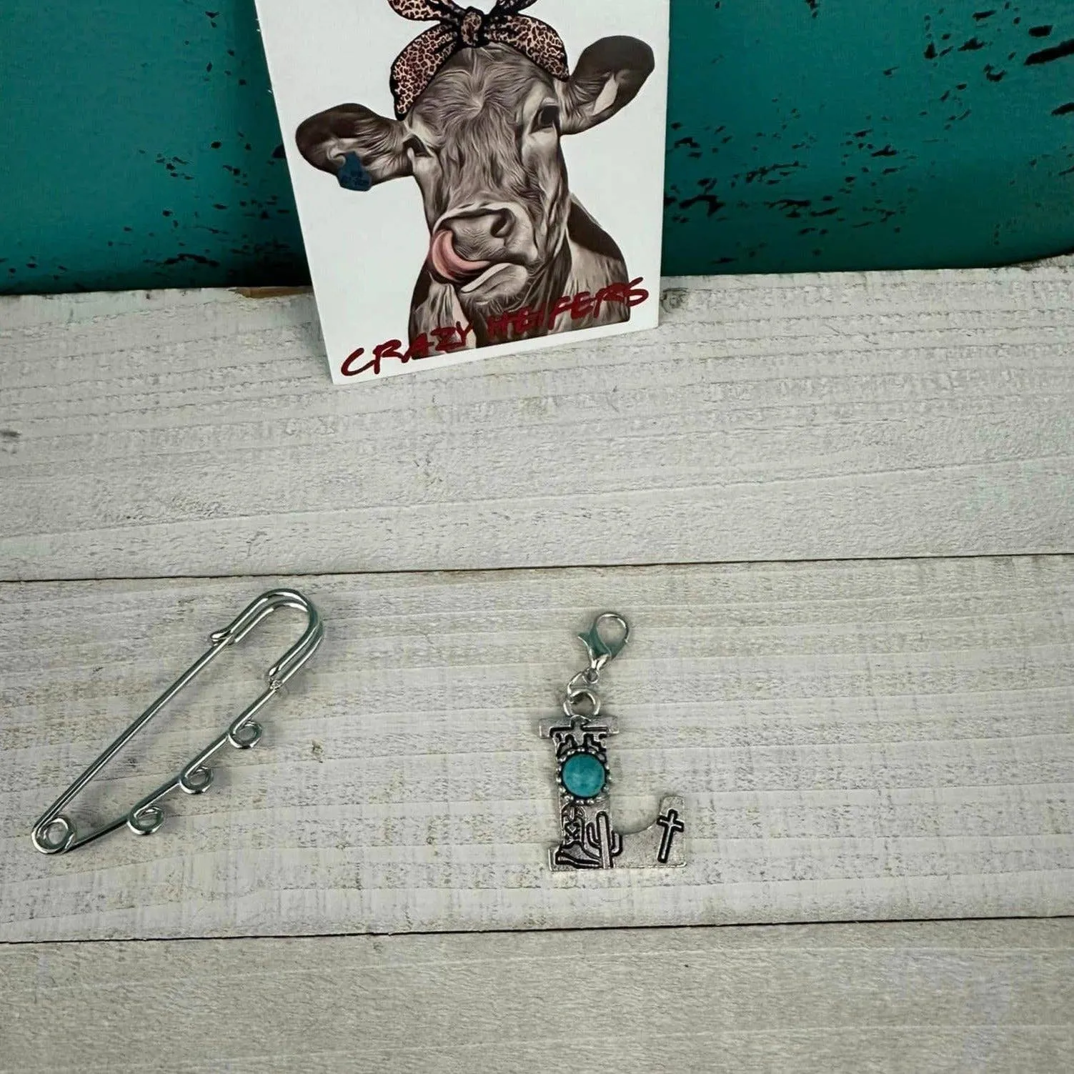 Initial Clip-on Charms: C