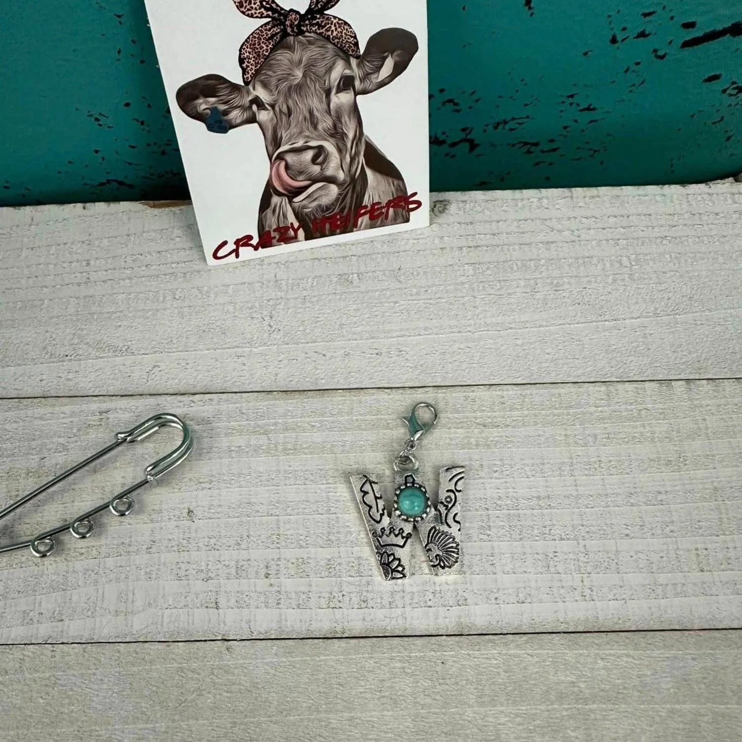 Initial Clip-on Charms: C
