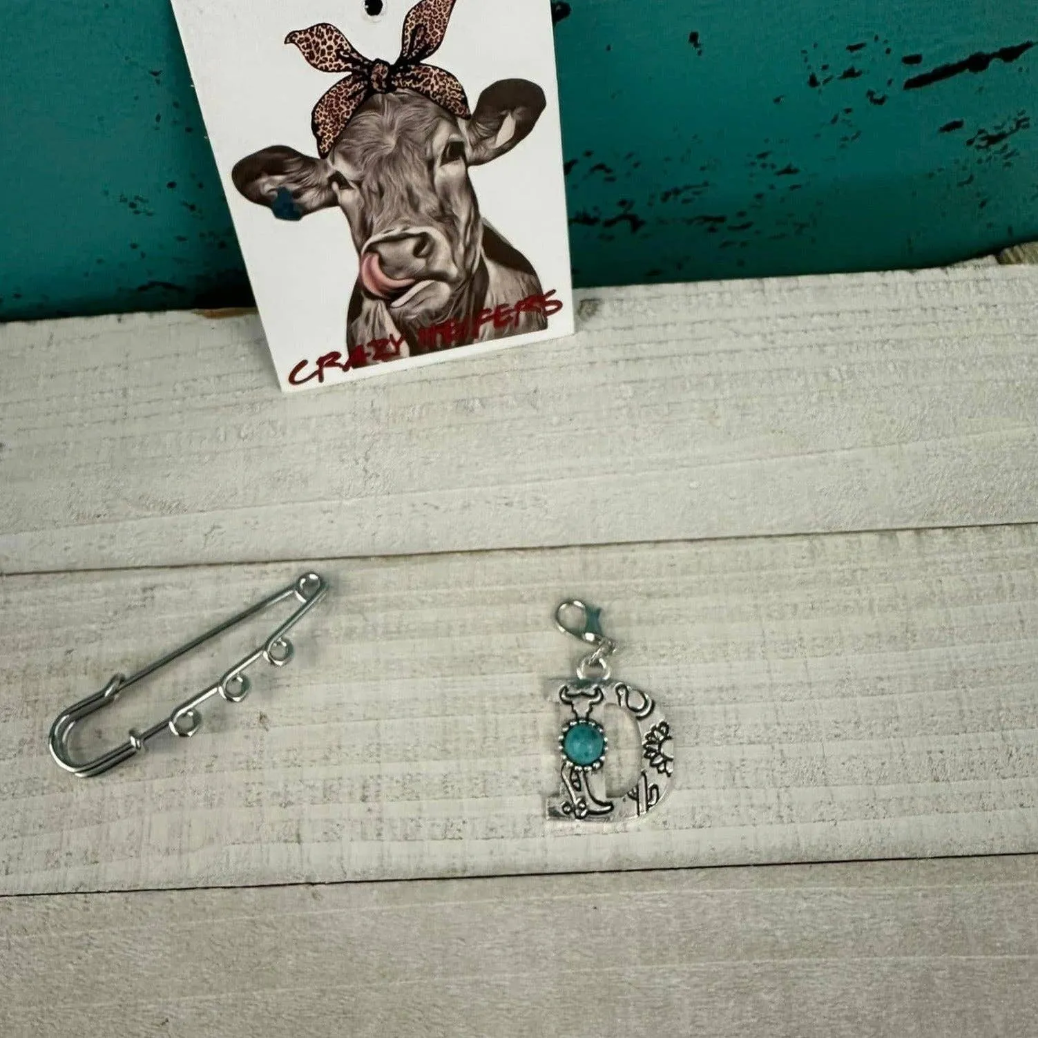 Initial Clip-on Charms: C