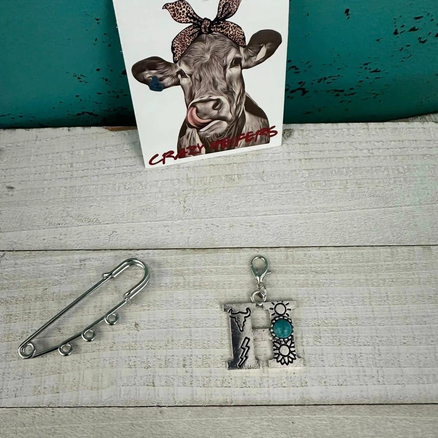 Initial Clip-on Charms: C