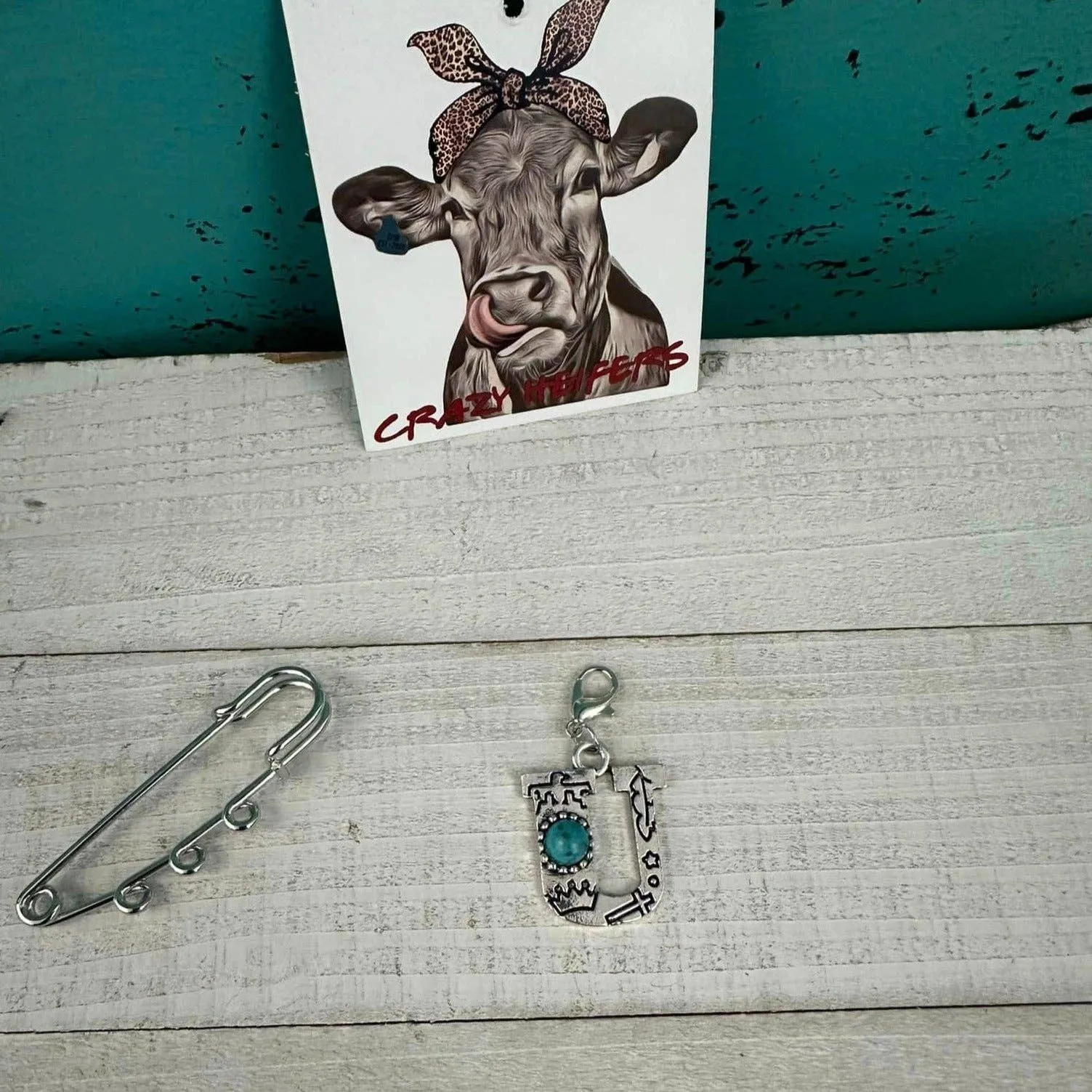 Initial Clip-on Charms: C