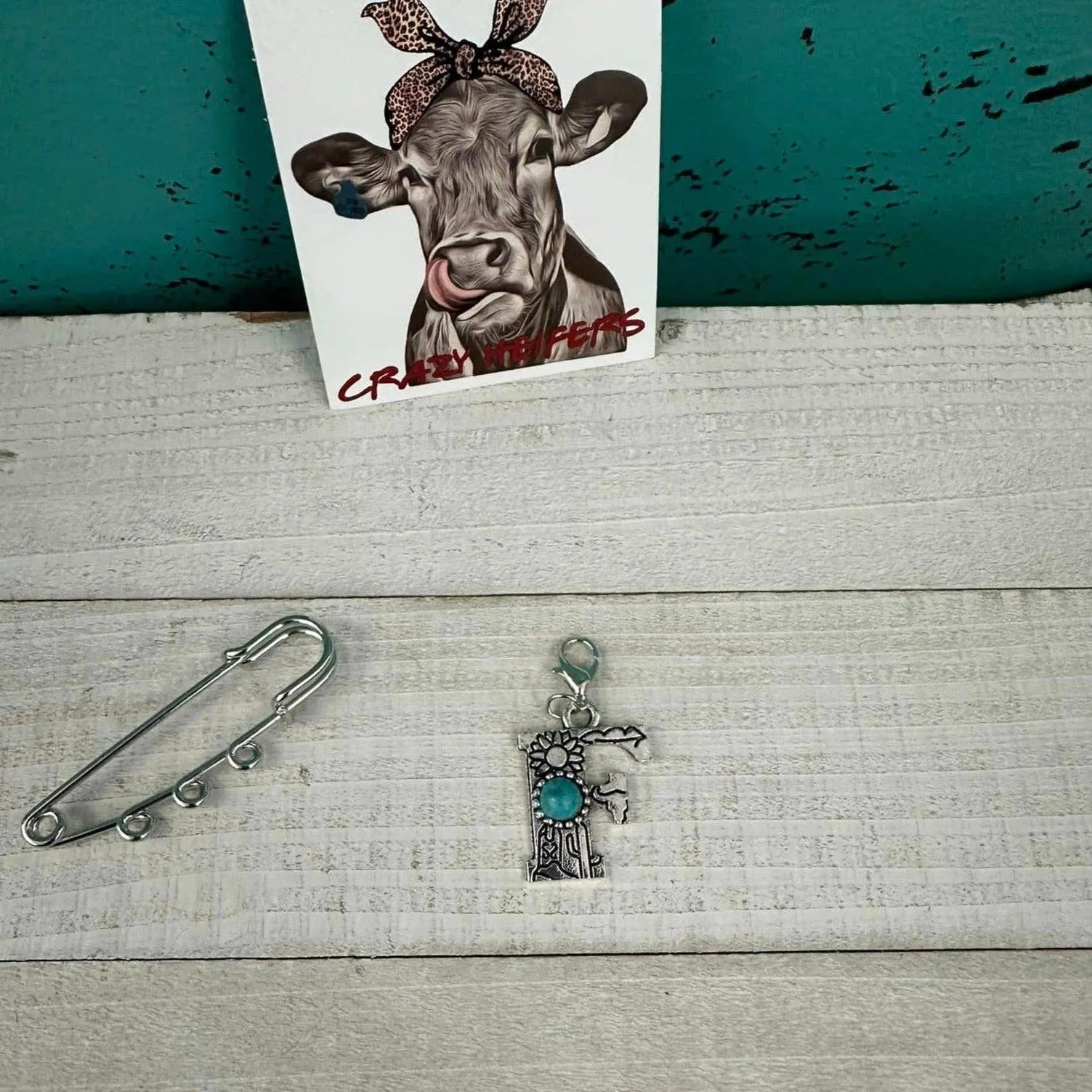 Initial Clip-on Charms: C