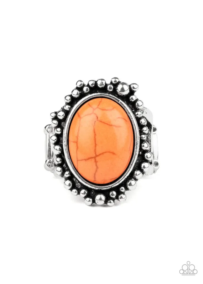 Paparazzi Ring ~ Desert Mine - Orange