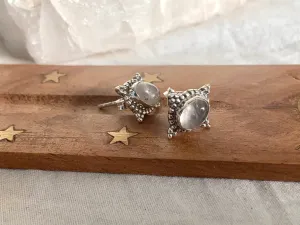 Rose Quartz Stella Studs