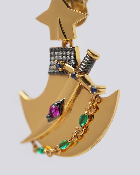 Shield Earrings