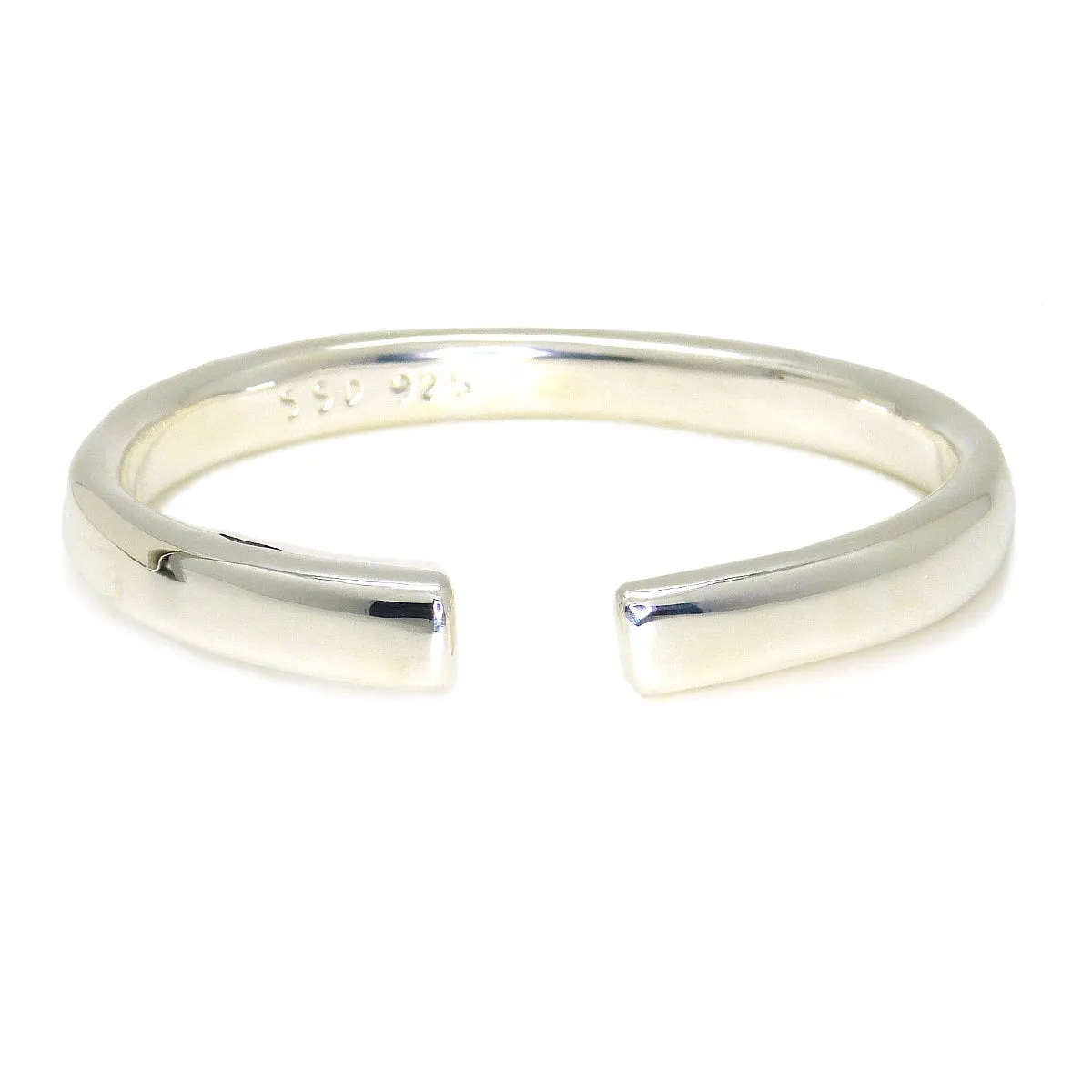 Simon Sebbag Sterling Silver 925 Smooth Split Bangle Bracelet B1365