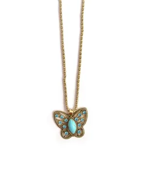 The butterfly Lovers Necklace