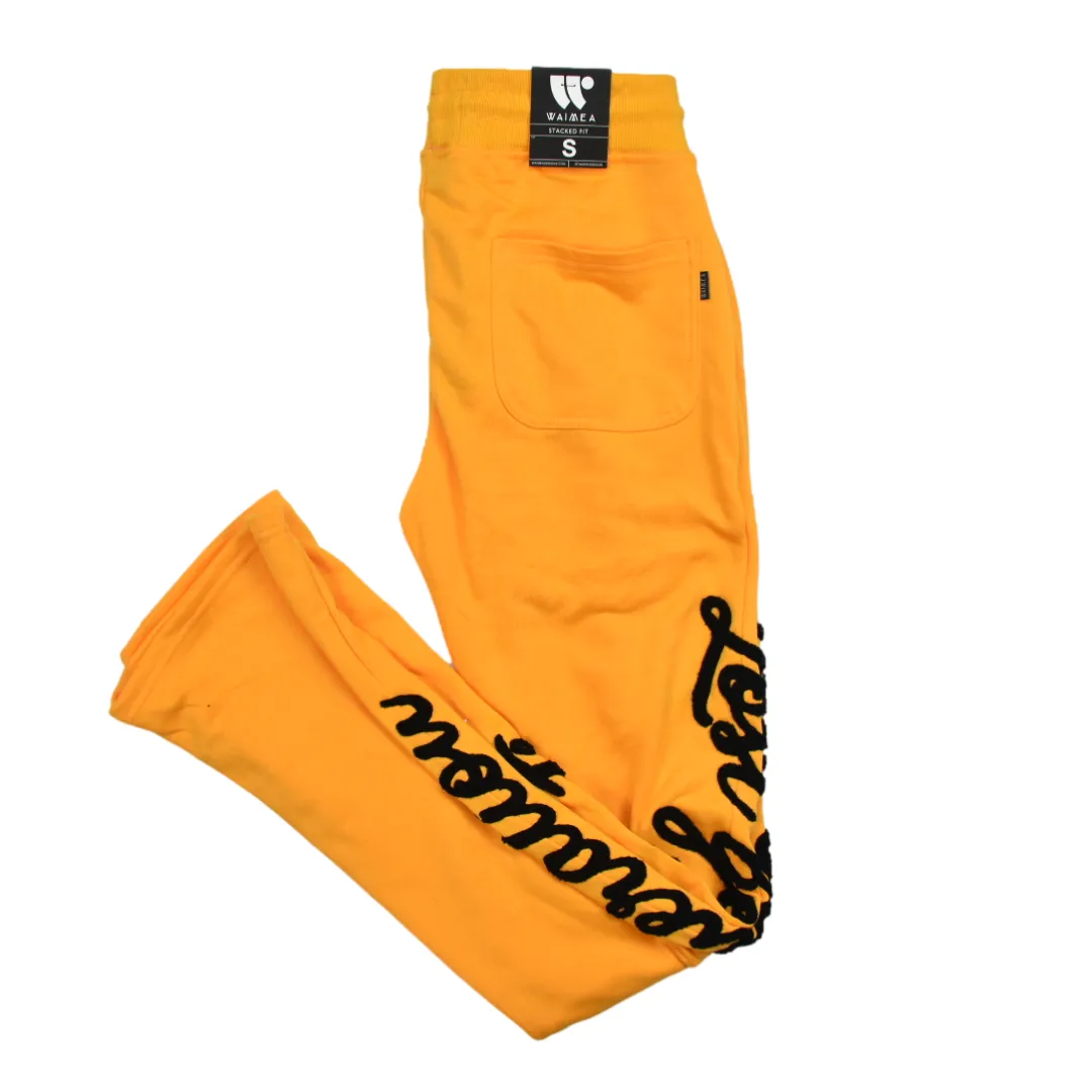 WAIMEA STACKED FLARE SWEAT PANTS -M5819